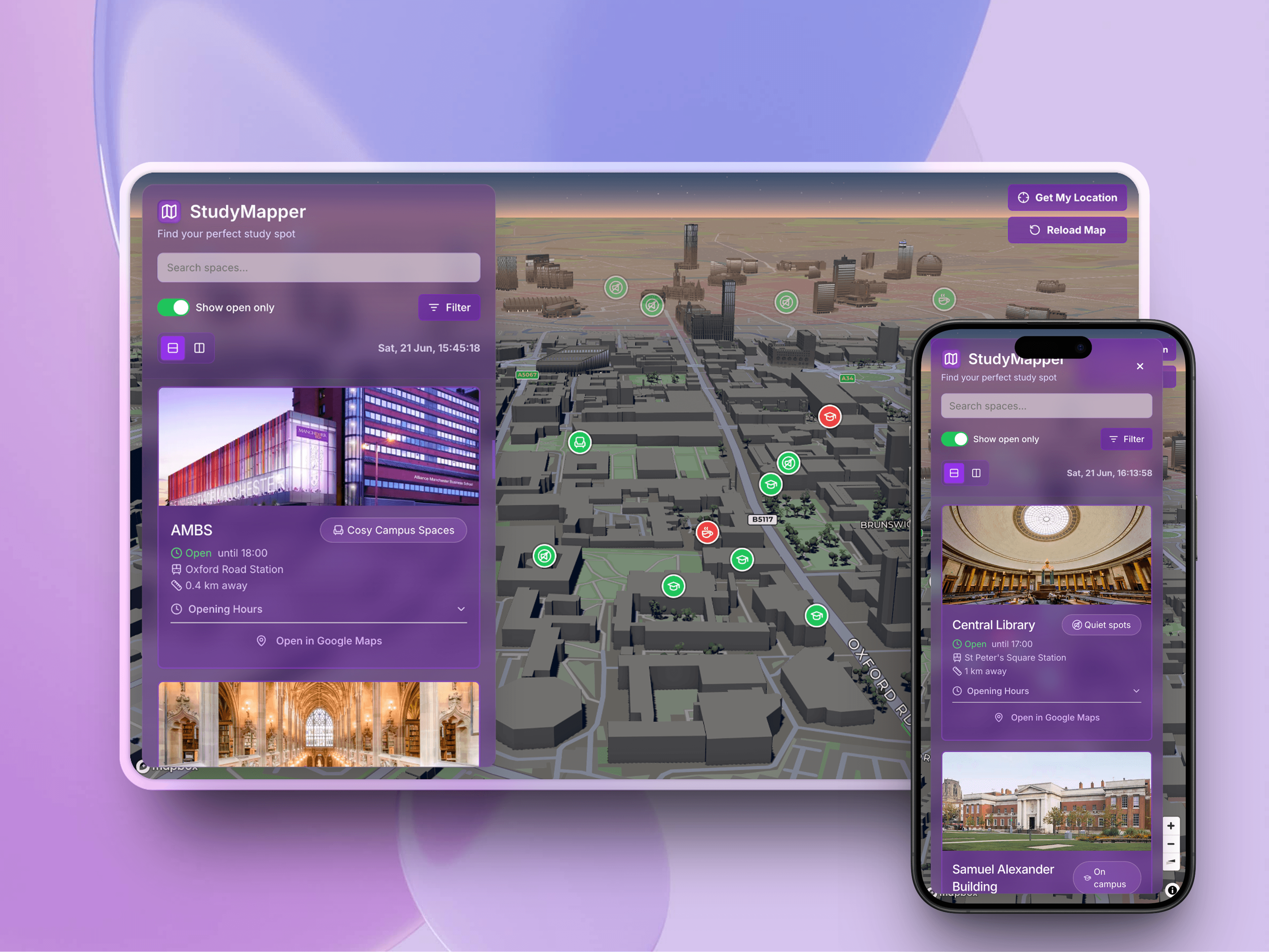 StudyMapper screenshot 1